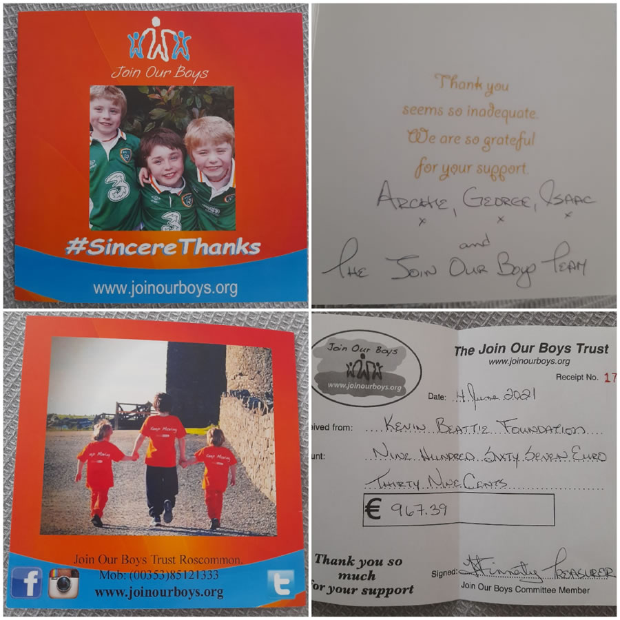 Easter Raffle for Join Our Boys Trust Easter Raffle for Join Our Boys Trust