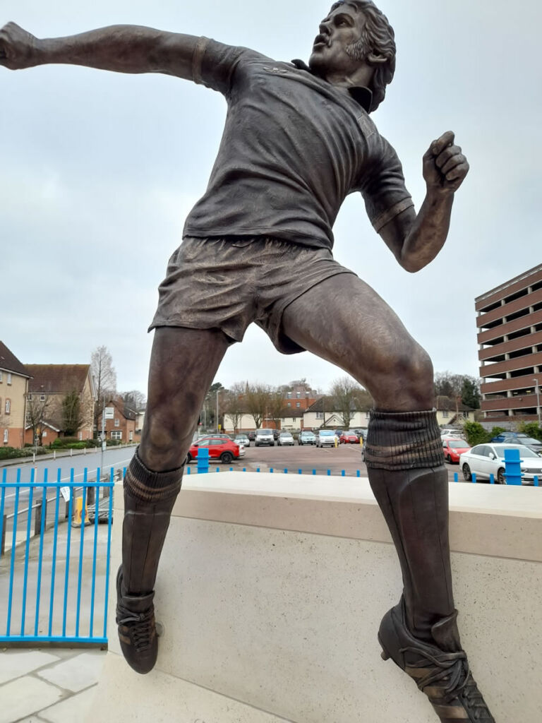 Kevin Beattie status outside Portman Road