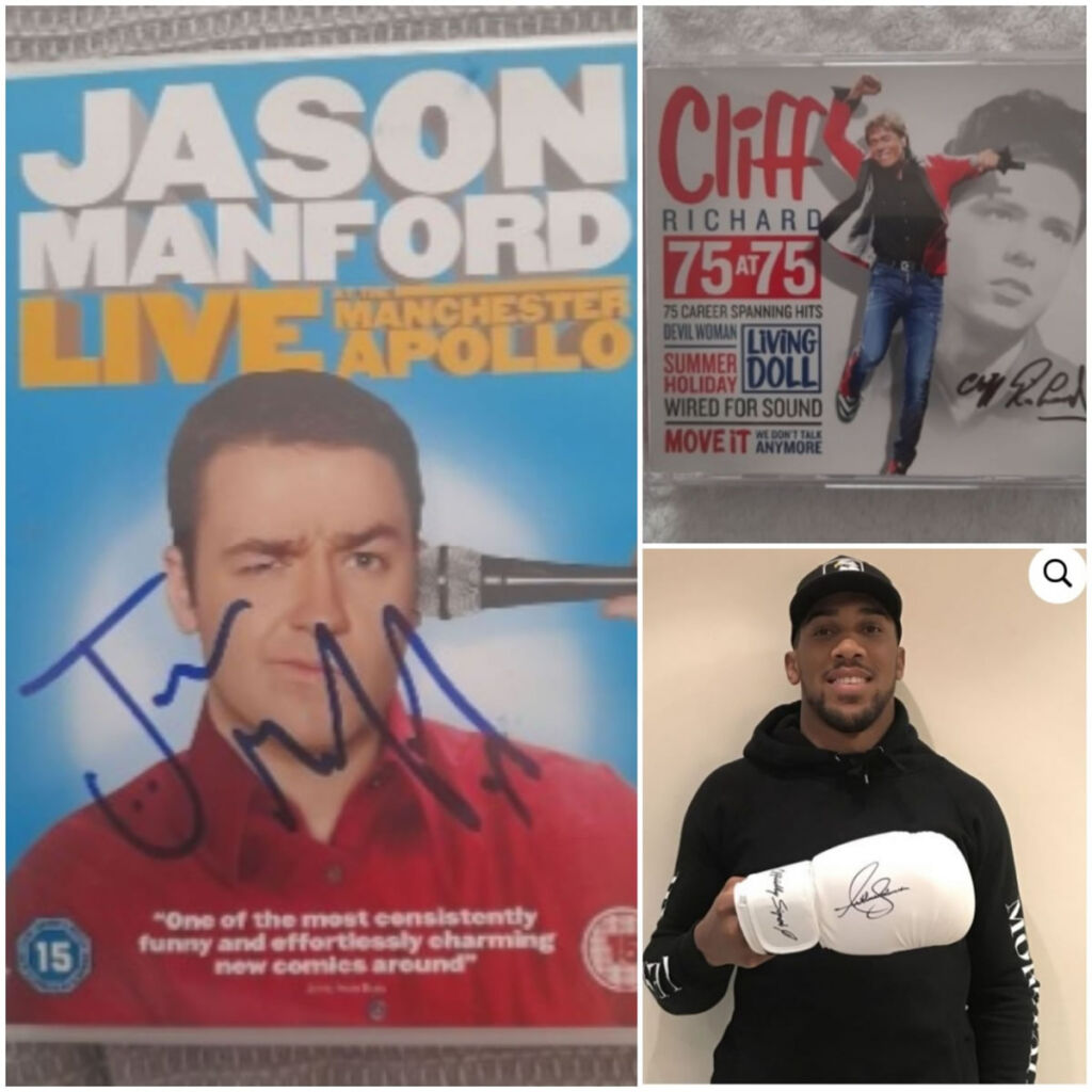 Raffle prizes