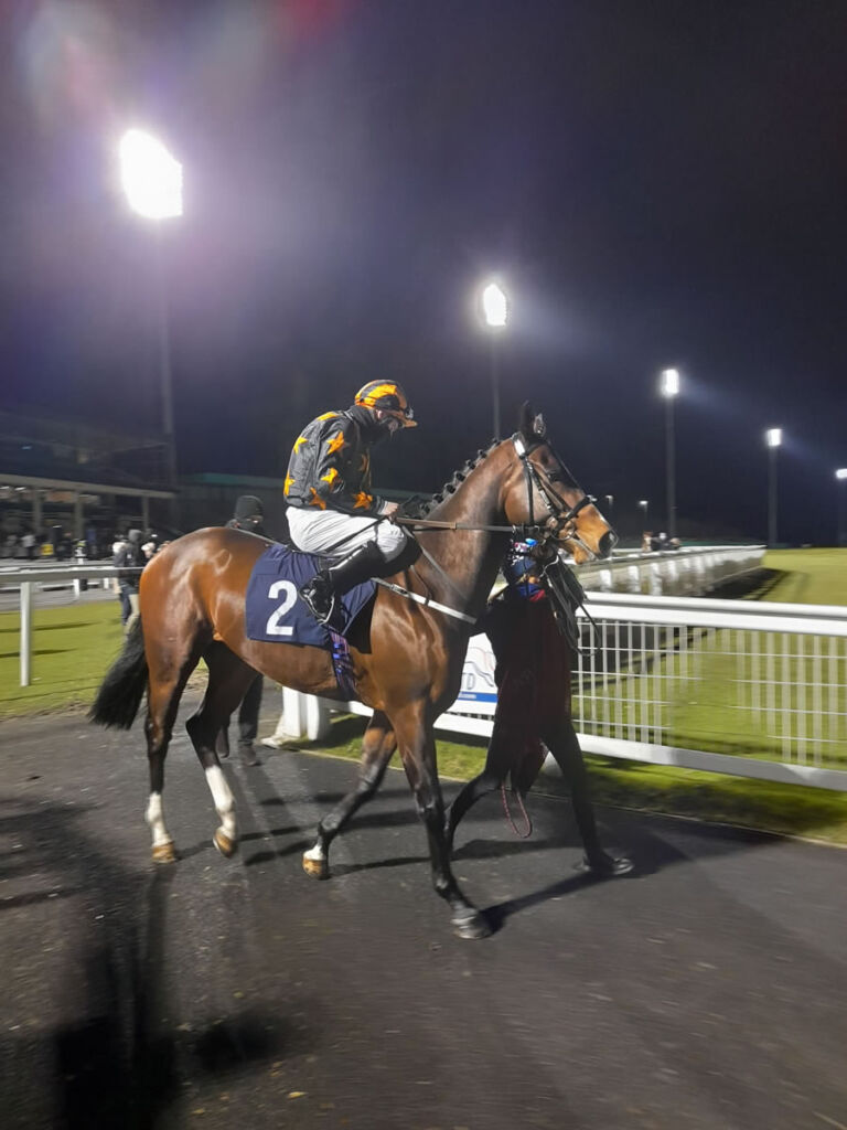 Beattie is Back, 3rd place at Newcastle